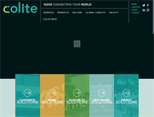 Tablet Screenshot of colite.com